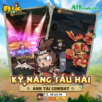 Bộ Lạc 3Q game idle Tam Quốc có phong cách tiền sử hài hước độc đáo