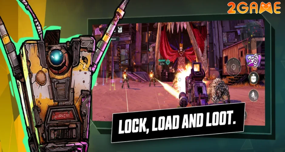 Borderlands Mobile - Siêu phẩm bắn súng chính thức ra mắt trên di động Borderlands Mobile - Siêu phẩm bắn súng chính thức ra mắt trên di động