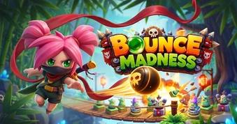 Bounce Madness - Khi bắn bóng bắn gạch kết hợp Roguelite "gây nghiện"