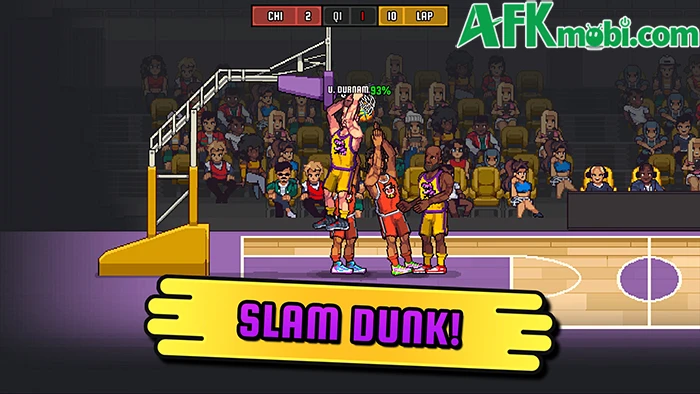 Bouncy Basketball 2 game đấu bóng rổ dựa trên cơ chế vật lý