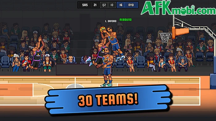 Bouncy Basketball 2 game đấu bóng rổ dựa trên cơ chế vật lý