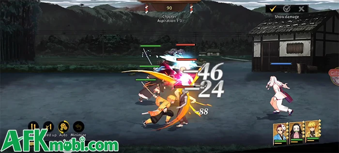Breath of Ashes game đấu tướng chủ đề Thanh Gươm Diệt Quỷ Breath of Ashes game đấu tướng chủ đề Thanh Gươm Diệt Quỷ