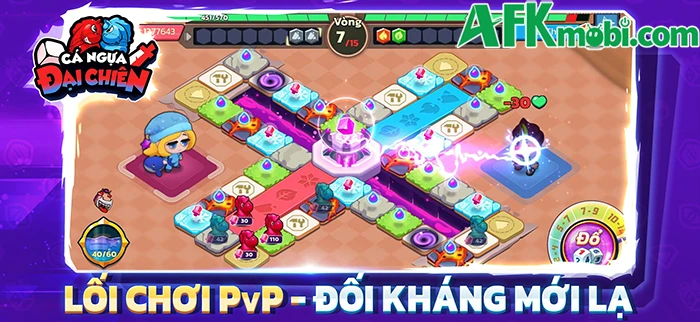 Cá Ngựa Đại Chiến Zingplay board game dựa trên cờ cá ngựa