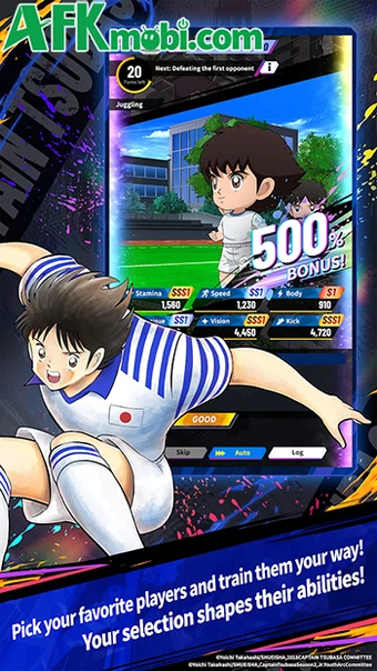 Captain Tsubasa: My Golden XI game mô phỏng quản lý đội bóng