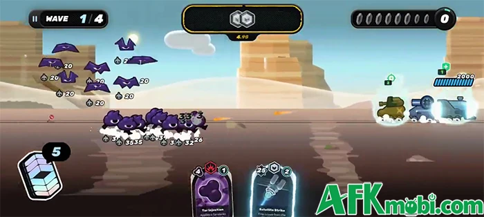 Card Train game chiến thuật độc đáo kết hợp phòng thủ với thẻ bài