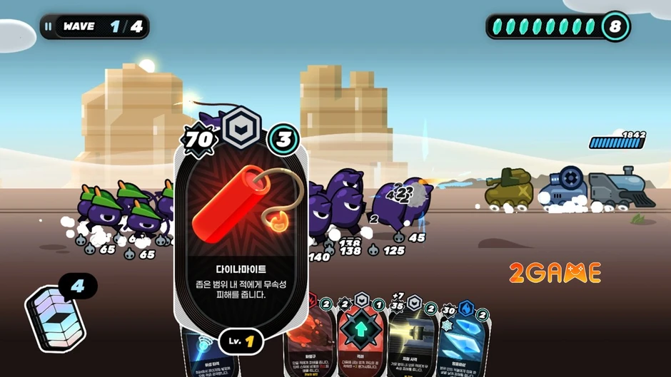 Card Train - Game chiến thuật phòng thủ tháp kết hợp xây dựng bộ bài