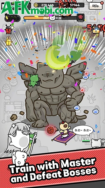 Cat Butler: Idle Shooter RPG game bắn ruồi kết hợp nhàn rỗi