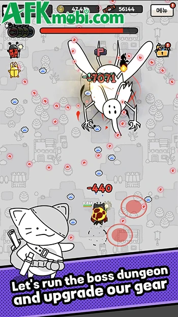 Cat Butler: Idle Shooter RPG game bắn ruồi kết hợp nhàn rỗi