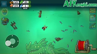 Catch & Feed 3: Haunted Swamp game casual săn bắt hải sản