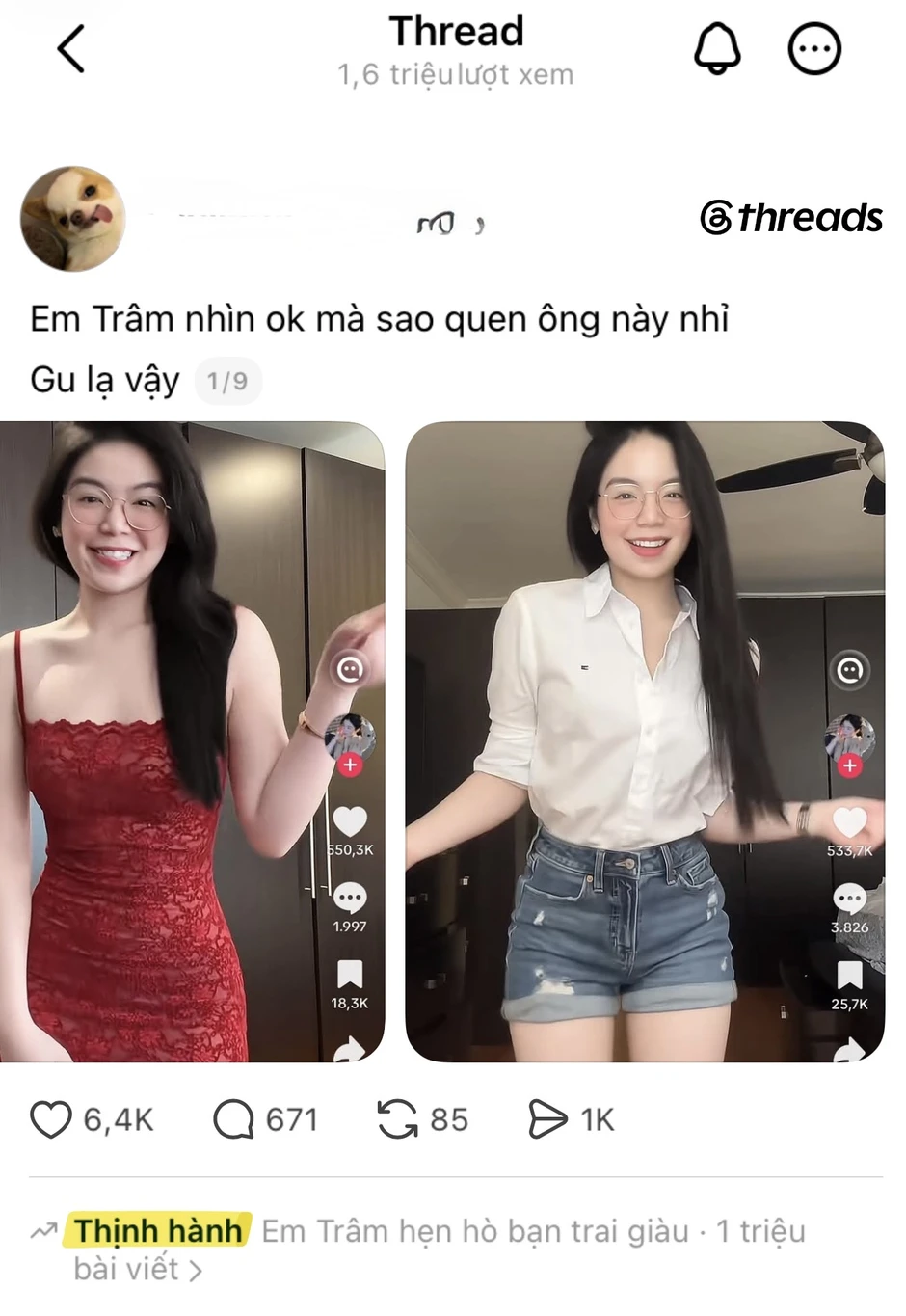 CĐM phẫn nộ: Chuyện yêu của hot girl Em Trâm bị làm mồi câu view
