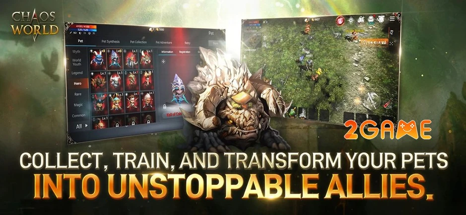 Chaos W - Khi RTS hội ngộ MMORPG: Siêu phẩm chiến thuật tái thiết lập thế giới đổ nát