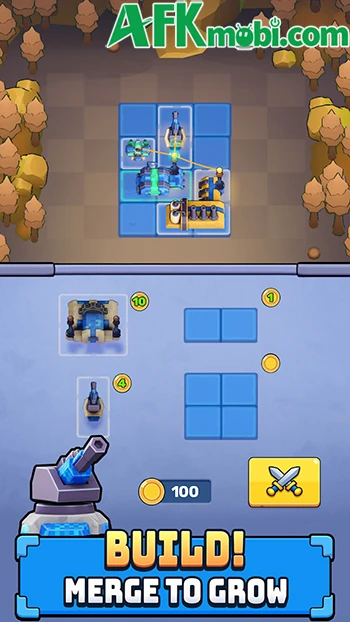 Charge Wars game chiến thuật xây dựng trận hình căn cứ