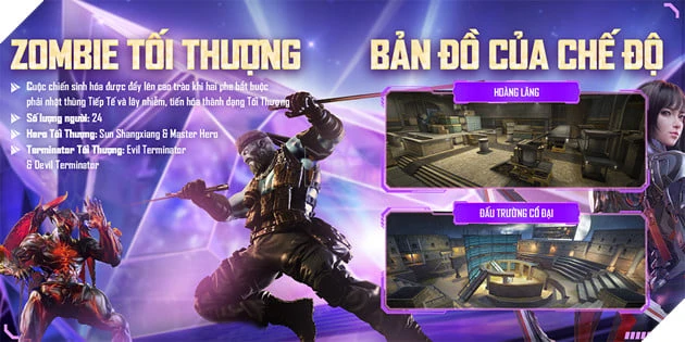 Chế Độ Zombie Tối Thượng Cùng Nữ Idol Cực Xinh Sẽ Khai Pháo Hoành Tráng Cho Crossfire: Legends 2.0 Chế Độ Zombie Tối Thượng Cùng Nữ Idol Cực Xinh Sẽ Khai Pháo Hoành Tráng Cho Crossfire: Legends 2.0