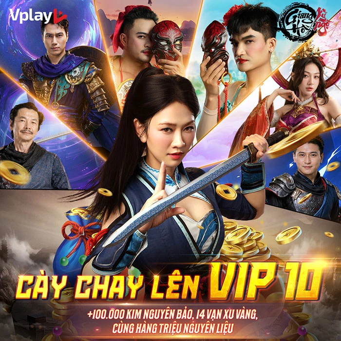 Chị Phiến, Lê Bống, Mạc Văn Khoa cùng dàn đại sứ quy tụ trong Giang Hồ Kỳ Ngộ - Vplay