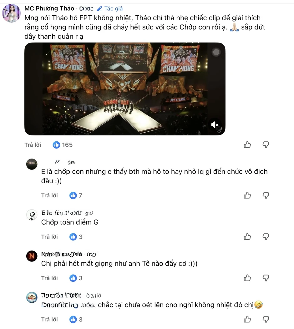 Chuyên nghiệp như Phương Thảo vẫn bị chỉ trích?