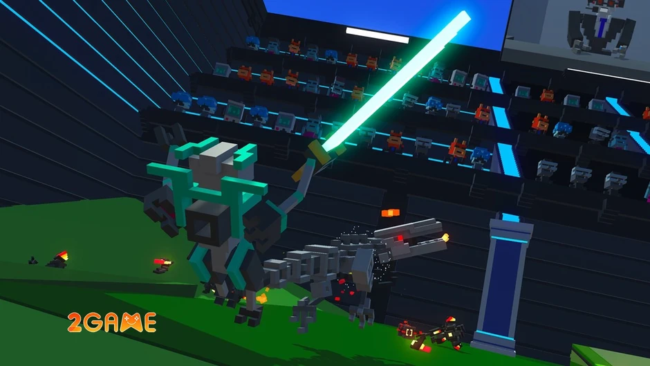 Clone Drone in the Danger Zone - Đấu trường sinh tử chặt chém đổ bộ lên Mobile