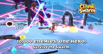 ClonkSwarm: Lý Tiểu Long Đầu Ngựa Dẫn Đầu Cơn Bão Càn Quét Thế Giới Game