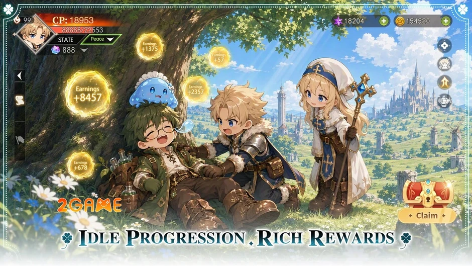 Clover Tales Mobile – Tựa game Idle kỳ ảo dẫn bạn vào thế giới thần thoại Clover Tales Mobile – Tựa game Idle kỳ ảo dẫn bạn vào thế giới thần thoại