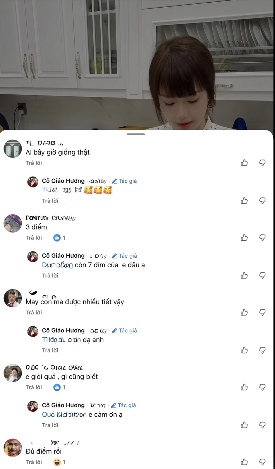 Cô giáo Hương trổ tài đứng bếp làm món khoái khẩu, clip nhận bão tương tác, fan tấm tắc "giỏi hết phần thiên hạ"