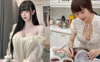 Cô giáo Hương trổ tài đứng bếp làm món khoái khẩu, clip nhận bão tương tác, fan tấm tắc "giỏi hết phần thiên hạ"