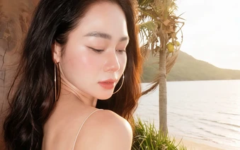Cô giáo Yoga tập thể dục nhưng “chảy nước” như mưa