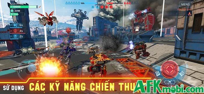 Cơ Giới Chiến: War Robots game hành động PvP về Việt Nam Cơ Giới Chiến: War Robots game hành động PvP về Việt Nam