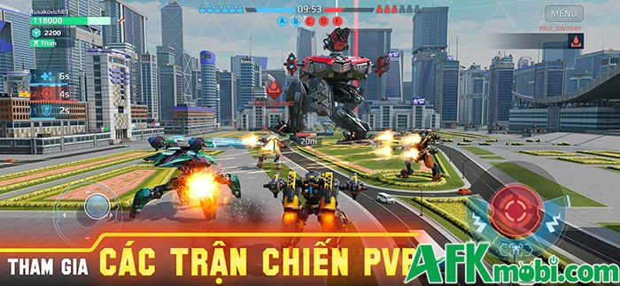 Cơ Giới Chiến: War Robots game hành động PvP về Việt Nam Cơ Giới Chiến: War Robots game hành động PvP về Việt Nam