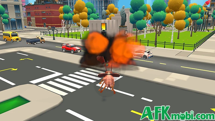 Cockroach Prank: City Chaos game mô phỏng nhập vai 1 chú gián Cockroach Prank: City Chaos game mô phỏng nhập vai 1 chú gián
