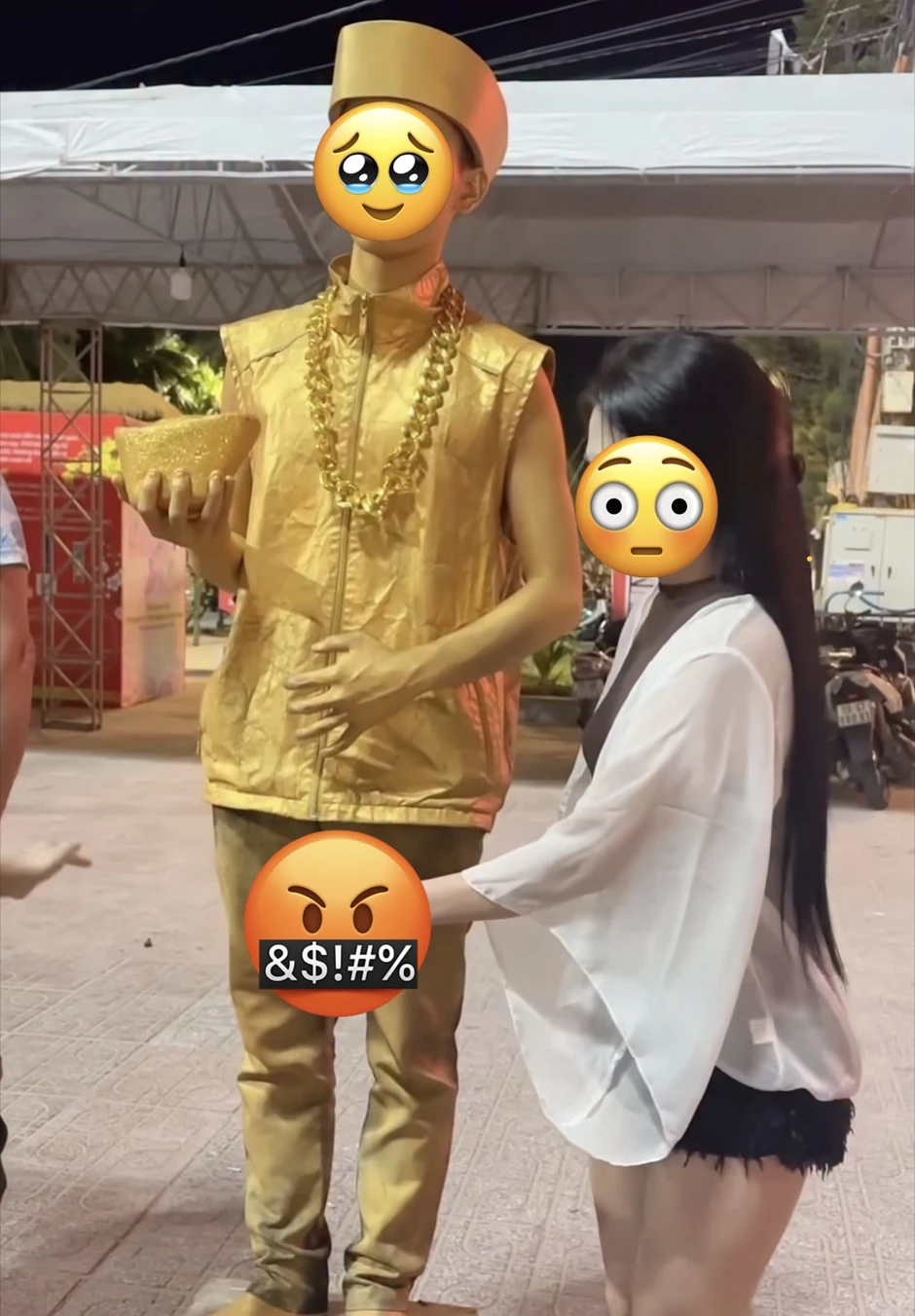 Cộng đồng mạng phẫn nộ với hành động (1.8)+ của nữ streamer ngay nơi công cộng