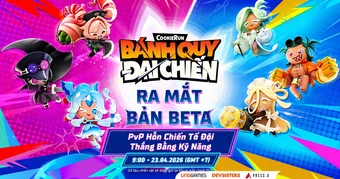 Cookierun: bánh quy đại chiến ra mắt phiên bản beta tại Châu Á