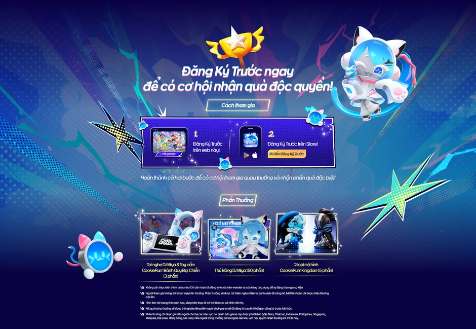 CookieRun: Bánh Quy Đại Chiến sắp tại Việt Nam và cả khu vực CookieRun: Bánh Quy Đại Chiến sắp tại Việt Nam và cả khu vực