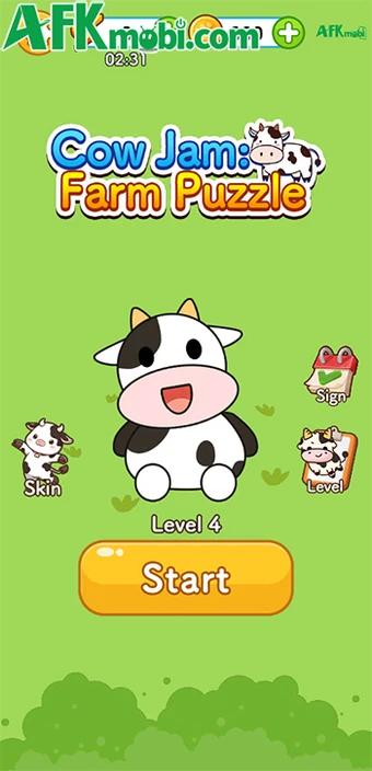 Cow Jam Farm Puzzle game giải đố lấy chủ đề trang trại bò sữa