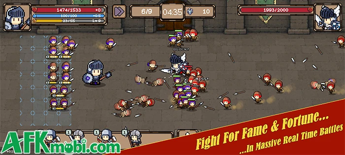 Crownguard game chiến thuật bảo vệ nhân vật chỉ huy trước kẻ thù