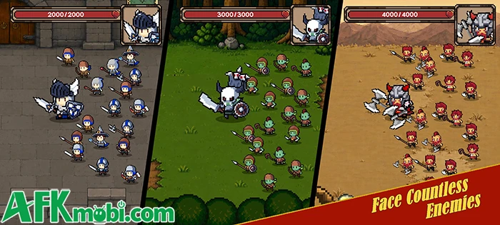 Crownguard game chiến thuật bảo vệ nhân vật chỉ huy trước kẻ thù