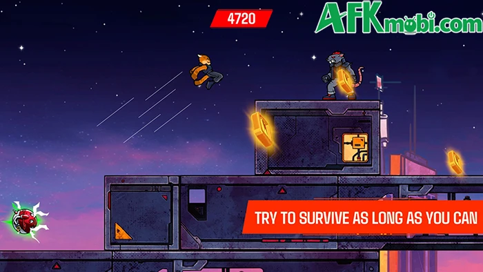 Cyberpunk Cats: Endless Runner game chạy vô tận với chủ đề độc đáo
