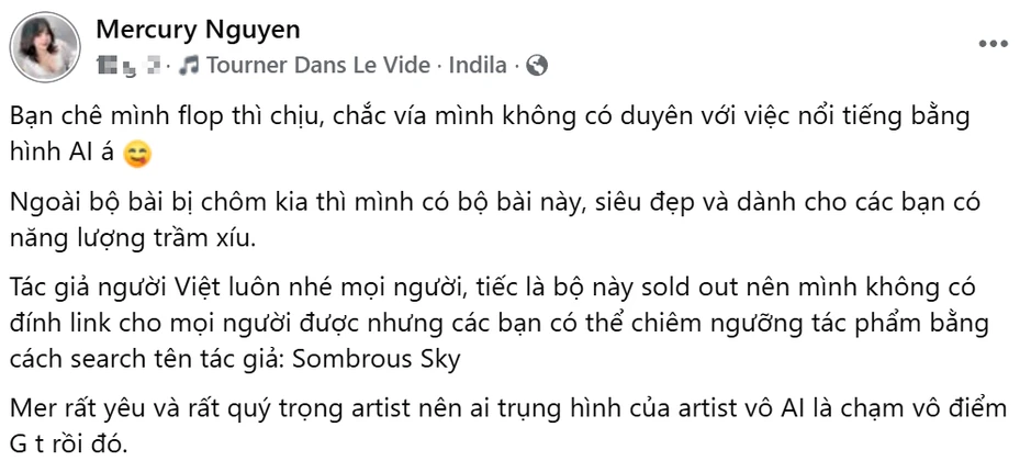 Đăng ảnh xem Tarot quá gợi cảm, nữ trọng tài VCS dính liên hoàn drama Đăng ảnh xem Tarot quá gợi cảm, nữ trọng tài VCS dính liên hoàn drama