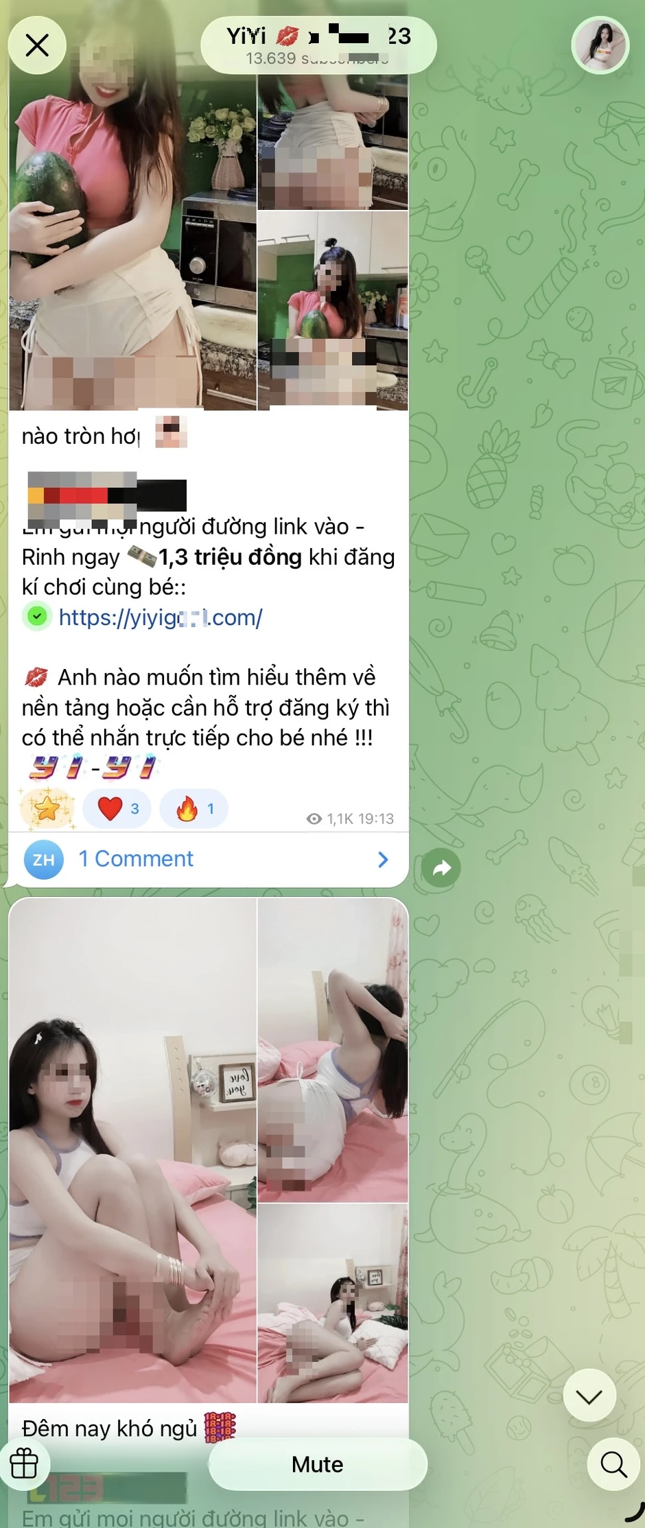 Đằng sau chiếc "bẫy mật": Gái xinh diện đồ hở hang để dụ dỗ fan nam vào group kín quảng cáo cá độ, cờ bạc