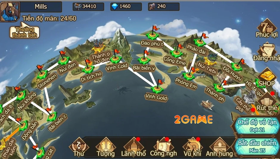Đạo Quân Thần Thánh Mobile – game chiến thuật thả quân phá trụ hấp dẫn