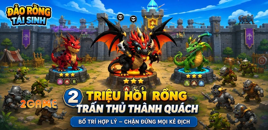 Đảo Rồng Tái Sinh - Cơn sốt Merge và Phòng Thủ nhàn rỗi bùng nổ trên Mobile Đảo Rồng Tái Sinh - Cơn sốt Merge và Phòng Thủ nhàn rỗi bùng nổ trên Mobile