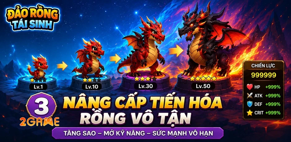 Đảo Rồng Tái Sinh - Cơn sốt Merge và Phòng Thủ nhàn rỗi bùng nổ trên Mobile Đảo Rồng Tái Sinh - Cơn sốt Merge và Phòng Thủ nhàn rỗi bùng nổ trên Mobile
