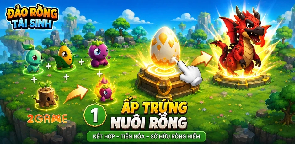 Đảo Rồng Tái Sinh - Cơn sốt Merge và Phòng Thủ nhàn rỗi bùng nổ trên Mobile Đảo Rồng Tái Sinh - Cơn sốt Merge và Phòng Thủ nhàn rỗi bùng nổ trên Mobile