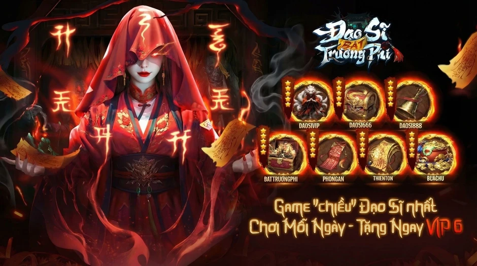 Đạo Sĩ Bắt Trương Phi chính thức khai mở, tặng người chơi bộ giftcode Đạo Sĩ Bắt Trương Phi chính thức khai mở, tặng người chơi bộ giftcode