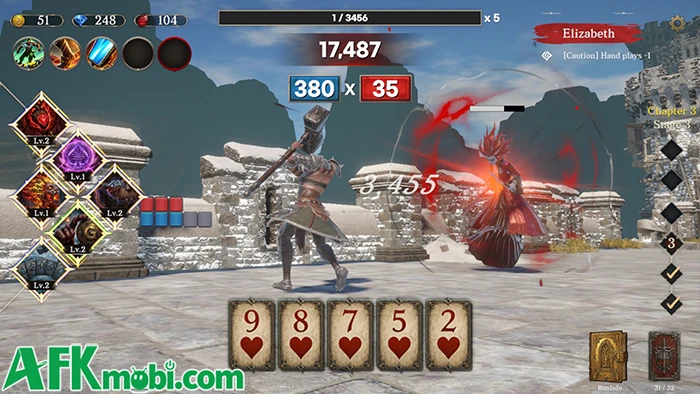 Dark Gambit game chiến thuật roguelike dùng bài tây để chiến đấu Dark Gambit game chiến thuật roguelike dùng bài tây để chiến đấu