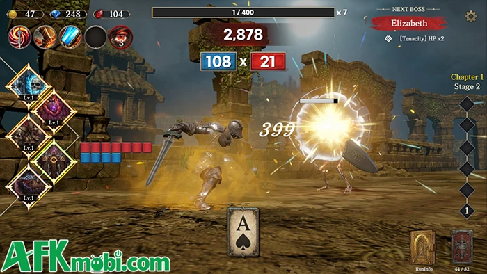 Dark Gambit game chiến thuật roguelike dùng bài tây để chiến đấu Dark Gambit game chiến thuật roguelike dùng bài tây để chiến đấu