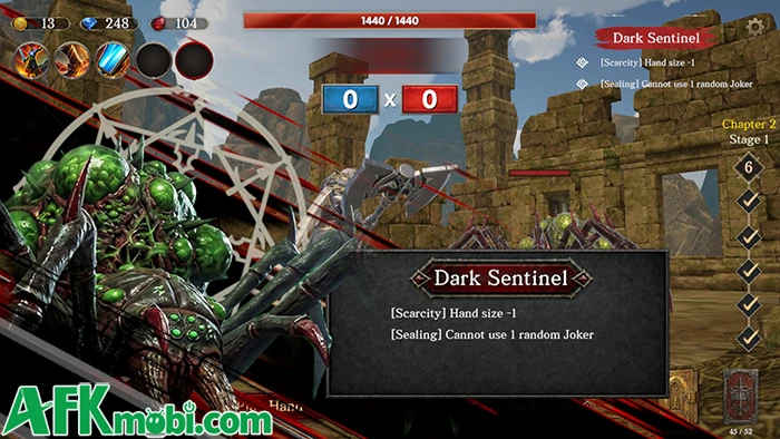 Dark Gambit game chiến thuật roguelike dùng bài tây để chiến đấu Dark Gambit game chiến thuật roguelike dùng bài tây để chiến đấu