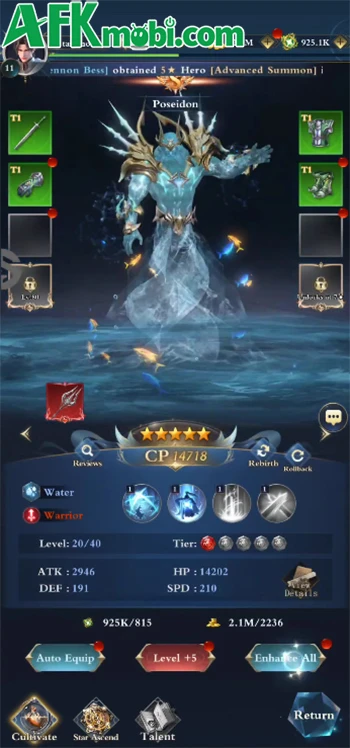 Dawn Gods game đấu tướng chiến thuật với chủ đề đa thần thoại