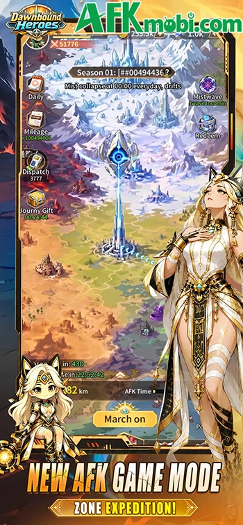 Dawnbound Heroes game đấu tướng với chủ đề pha trộn độc đáo