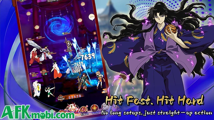 Demon Fang Hunter game đấu tướng lấy chủ đề từ bộ InuYasha