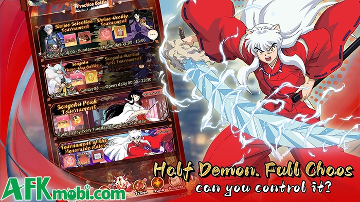 Demon Fang Hunter game đấu tướng lấy chủ đề từ bộ InuYasha
