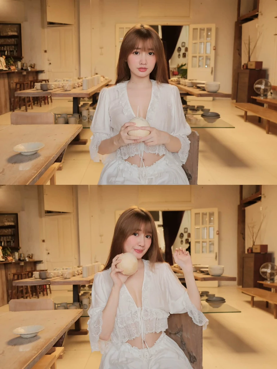 Đi làm gốm nhưng đẹp như thiên thần, cô nàng hot girl bỗng viral đầy bất ngờ